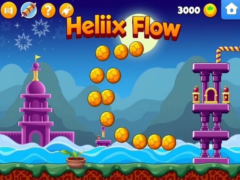 Ganges Helix Flow Puzzle Mechanics